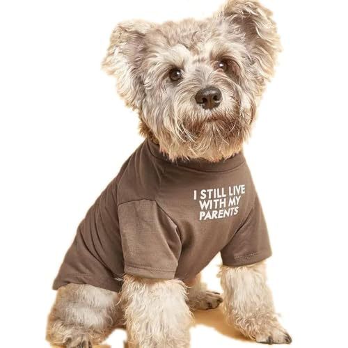 Funny Printed Pet T-Shirt – Soft Casual Clothing for Dogs & Cats