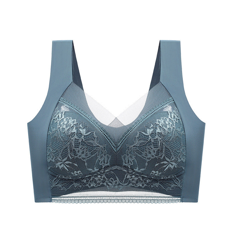 Lace Beauty Back Bra – Breathable Seamless Support Bra