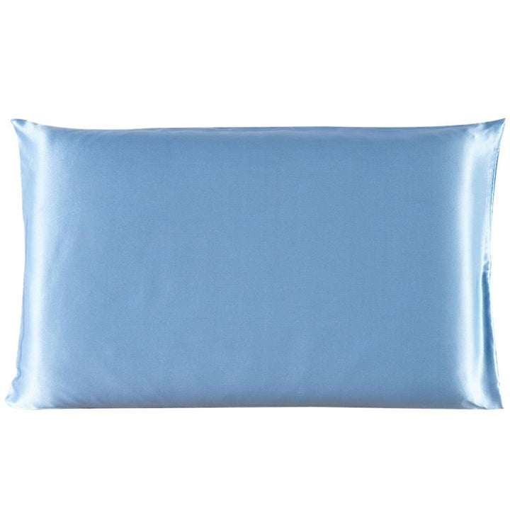 Satin Silk Pillowcase — Ice Silk Smooth Single Pillowcase, Anti-Frizz Hair & Skin Sleep Cover