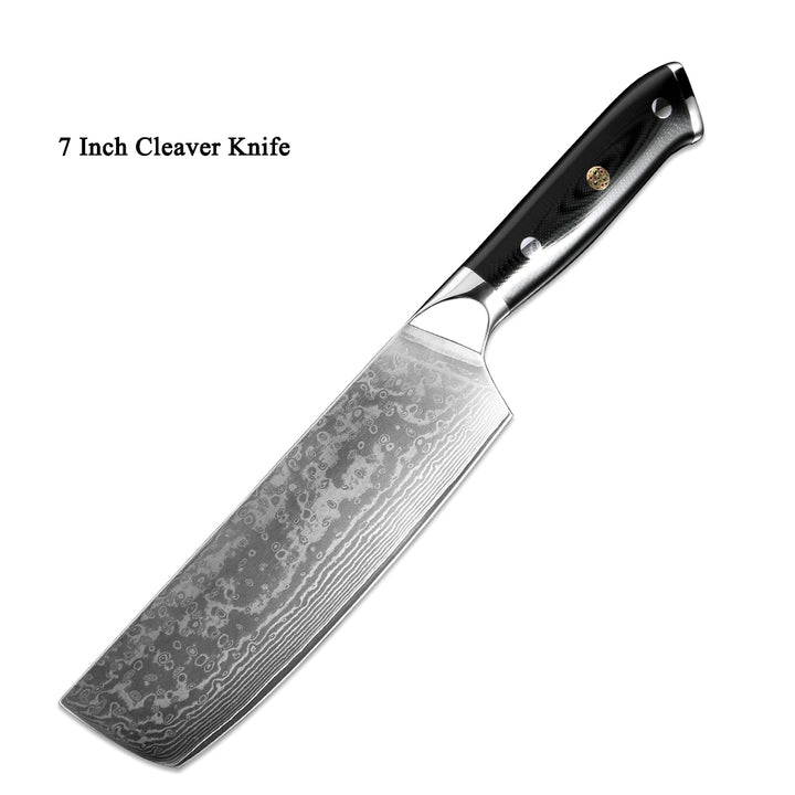 Japanese 67-Layer Damascus Steel Kitchen Knife – Professional Chef & Fruit Knife
