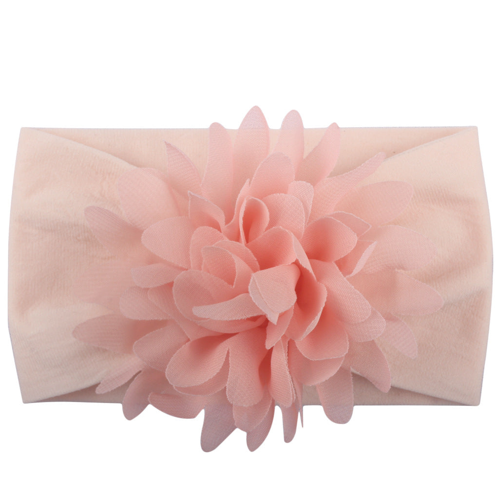 Chiffon Flower Baby Headband — Cute Princess Hair Accessory for Newborns & Infants (13+ Style Options)