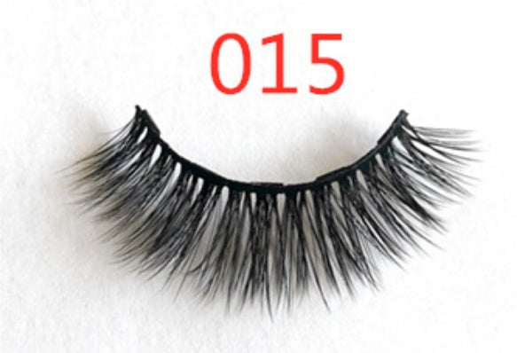 Magnetic Fashion False Eyelashes — 20+ Styles, Cotton Stem, Glue-Free (Styles 011–020)