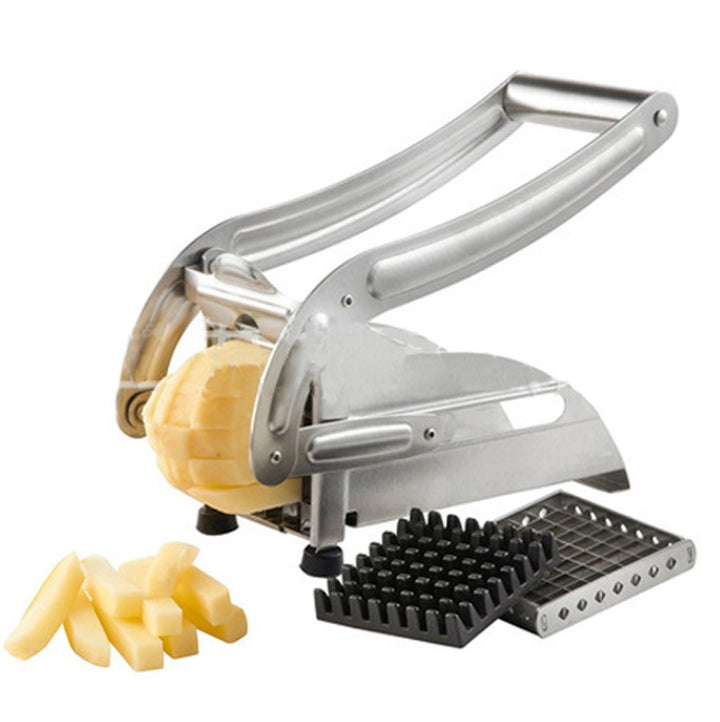 Stainless Steel Vegetable Cutter — Multi-Function Kitchen Slicer & Grater