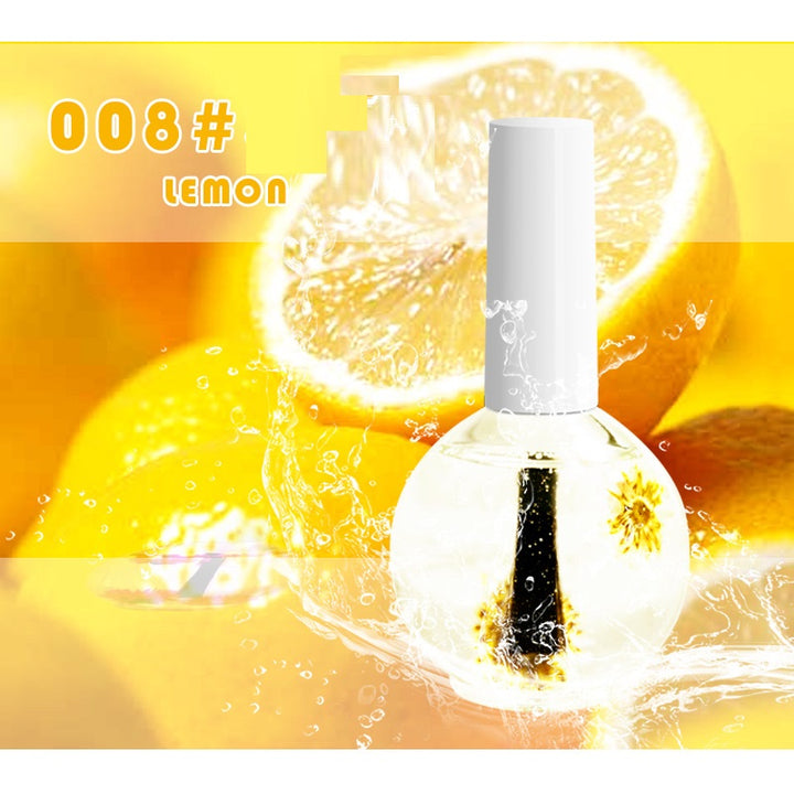 Dried Flower Nail Nutrition Oil — Anti-Hangnail Cuticle Moisturiser & Nail Treatment Base Coat, 8 Scents