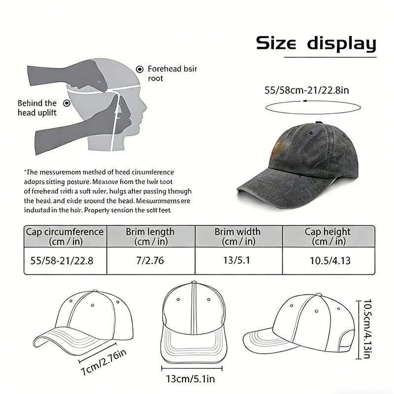 Tiger Hat For Men Women, Tiger Gifts For Tiger Lovers, Classic Cotton Wild Animals Embroidered Baseball Cap