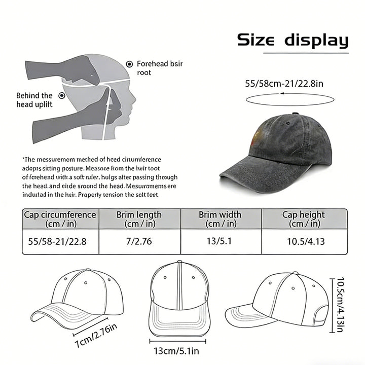 Tiger Hat For Men Women, Tiger Gifts For Tiger Lovers, Classic Cotton Wild Animals Embroidered Baseball Cap
