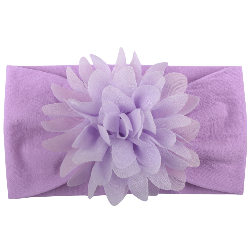 Chiffon Flower Baby Headband — Cute Princess Hair Accessory for Newborns & Infants (13+ Style Options)