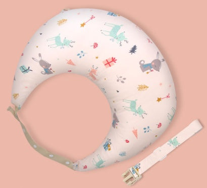Multifunction Nursing Pillow — Adjustable Breastfeeding Cushion with Washable Cover for Newborn & Infant Feeding (Multiple Designs)