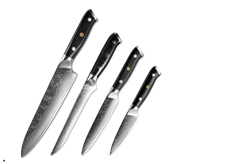 Japanese 67-Layer Damascus Steel Kitchen Knife – Professional Chef & Fruit Knife