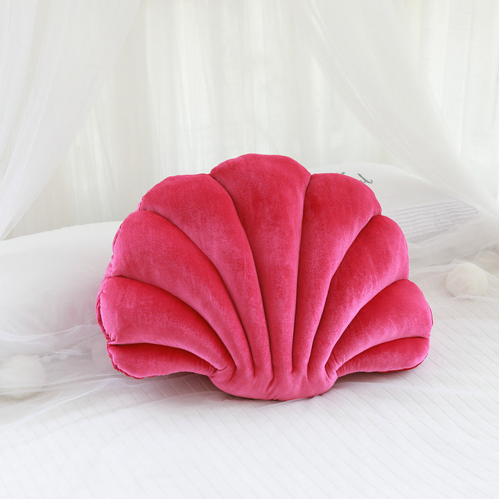 Simulation Shell Decorative Pillow — Realistic Ocean Shell Shape Cushion & Nap Pillow (10 Colours)