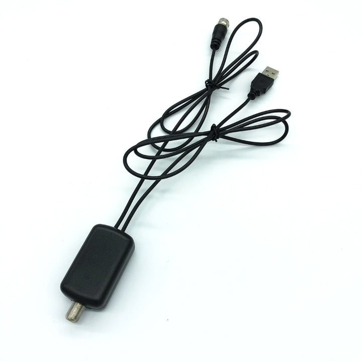 HDTV Signal Booster & TV Antenna Amplifier — Low Noise, Easy Installation Antenna Adapter for Clearer TV Reception