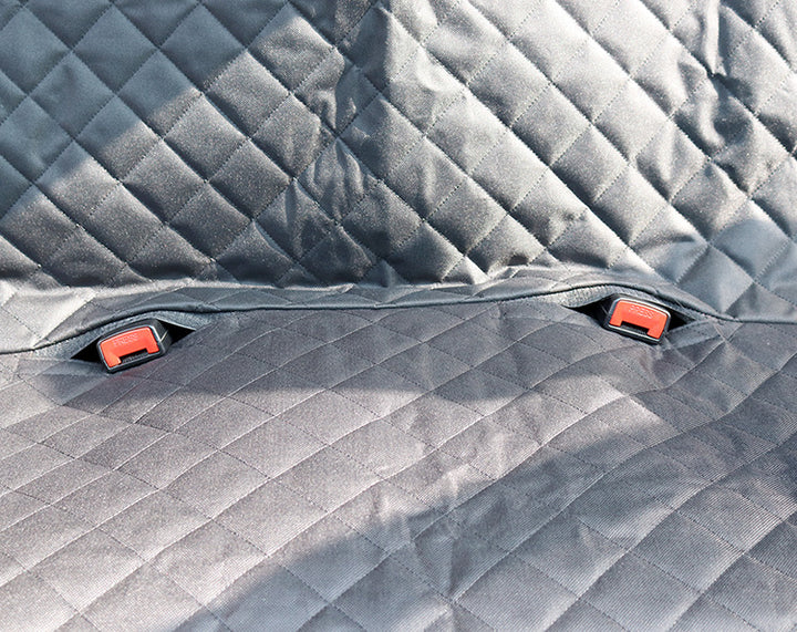 Waterproof Dog Car Seat Cover – Back Seat Protector with Mesh Window