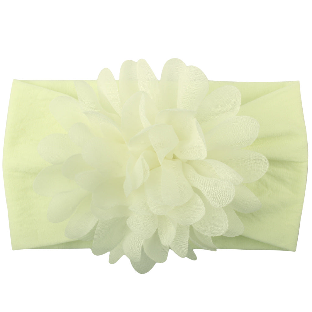 Chiffon Flower Baby Headband — Cute Princess Hair Accessory for Newborns & Infants (13+ Style Options)