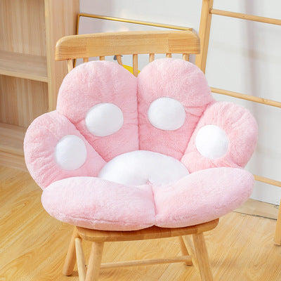 Semi-Surrounded Office Chair Cushion — Wrap-Around Seat Pad with Hand Warmer Pocket (12 Colours)