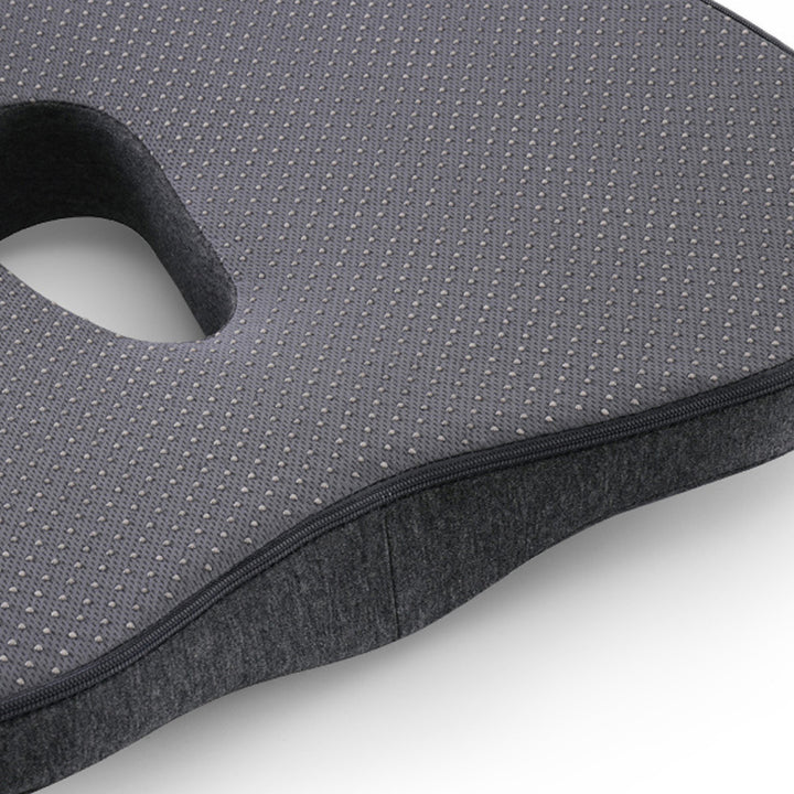 Comfortable Car Waist & Back Cushion — Lumbar Support Pad for Driver & Passenger Seat