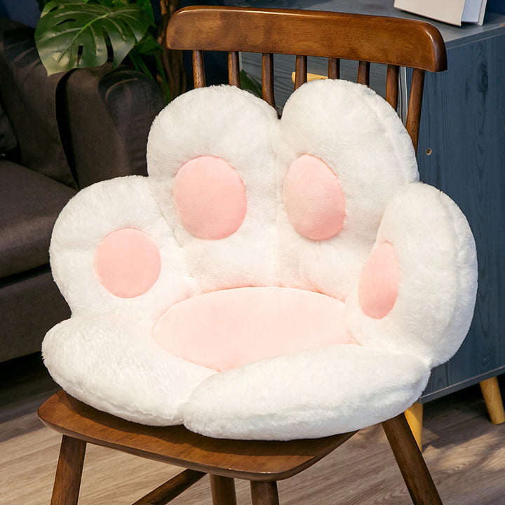 Semi-Surrounded Office Chair Cushion — Wrap-Around Seat Pad with Hand Warmer Pocket (12 Colours)