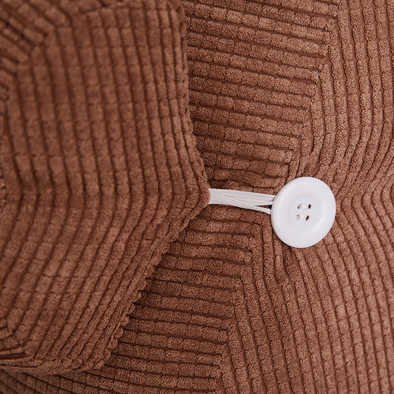 Waist Backrest Lumbar Support Pillow — Bed, Sofa & Chair Cushion for Back Pain Relief (11 Colours)