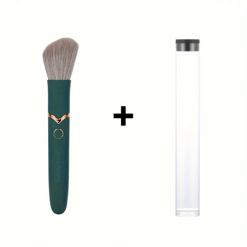 Electric Massage Stick And Beauty Vibration Massager Doubling As Makeup Blush Brush