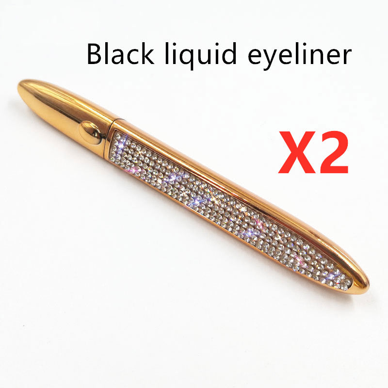 Self-Adhesive Eyeliner False Lashes — 25+ Styles, 3 Liner Colours (Black / Coffee / Transparent)