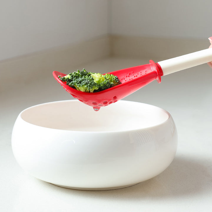 Multifunctional Slotted Grinding Cooking Spoon — Mashed Potato Masher, Ginger Garlic Press & Stir-Fry Spatula