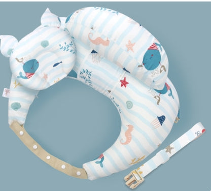 Multifunction Nursing Pillow — Adjustable Breastfeeding Cushion with Washable Cover for Newborn & Infant Feeding (Multiple Designs)