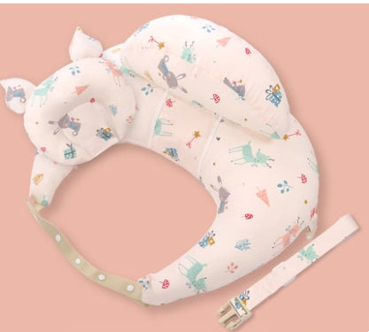 Multifunction Nursing Pillow — Adjustable Breastfeeding Cushion with Washable Cover for Newborn & Infant Feeding (Multiple Designs)