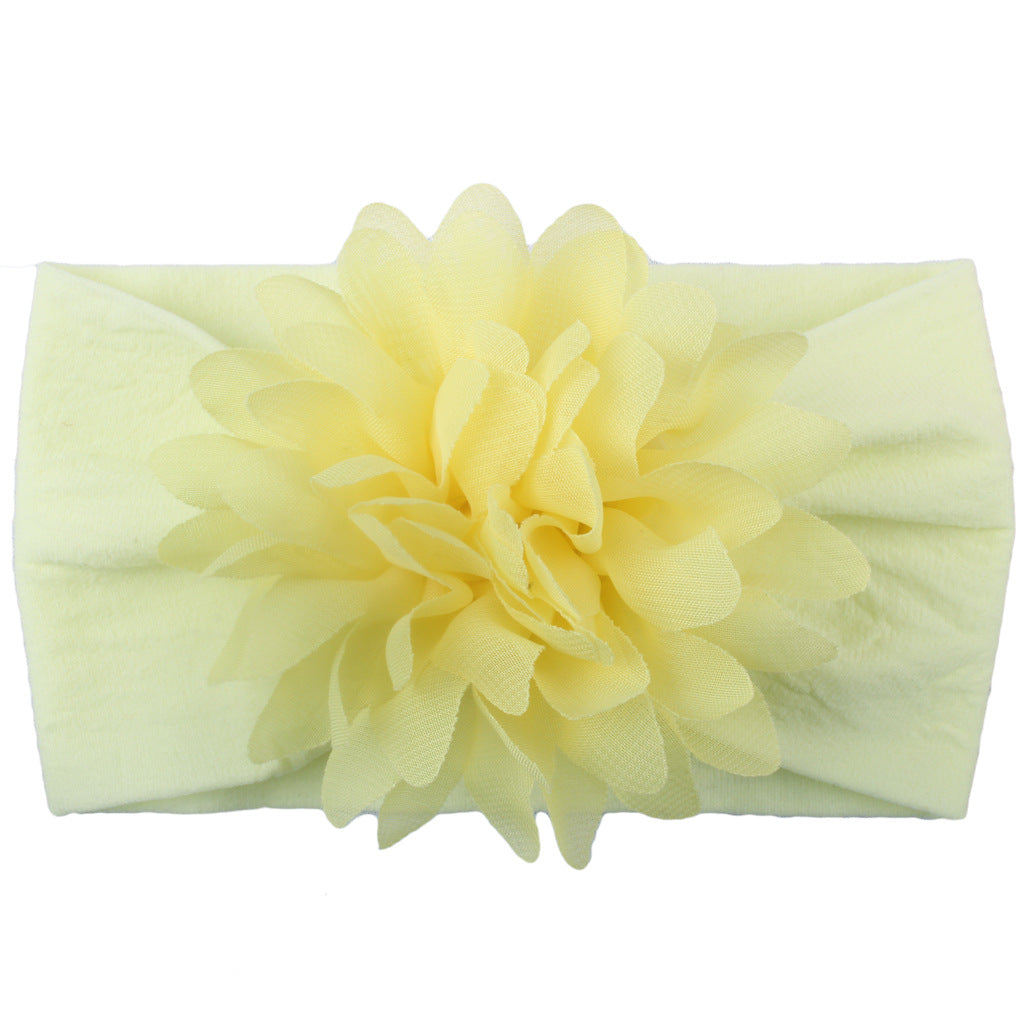 Chiffon Flower Baby Headband — Cute Princess Hair Accessory for Newborns & Infants (13+ Style Options)