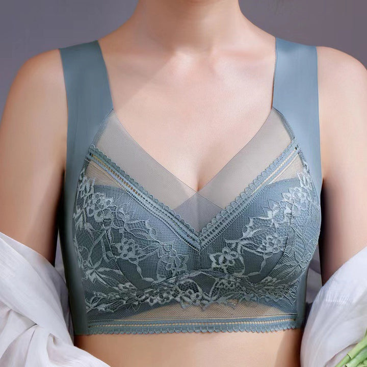 Lace Beauty Back Bra – Breathable Seamless Support Bra