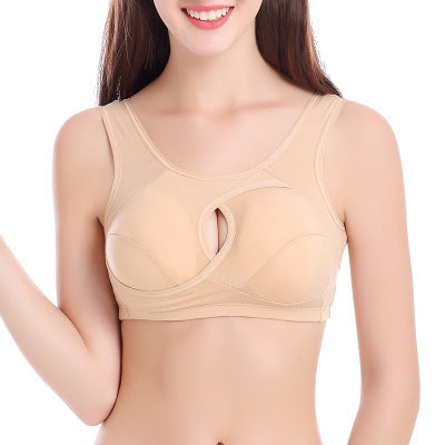 Wireless Support Sports Bra – Seamless Comfort Bra for Everyday Wear