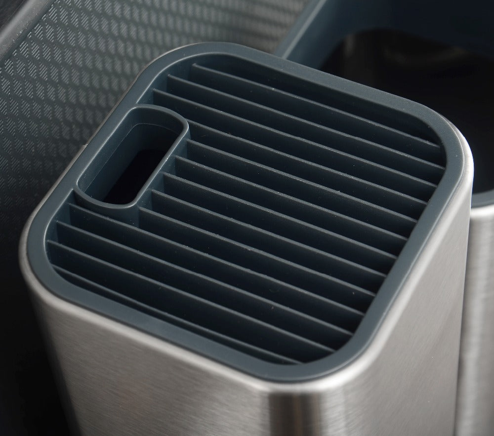 Stainless Steel Kitchen Knife & Utensil Storage Holder