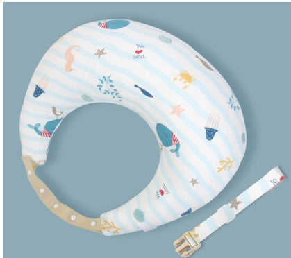 Multifunction Nursing Pillow — Adjustable Breastfeeding Cushion with Washable Cover for Newborn & Infant Feeding (Multiple Designs)