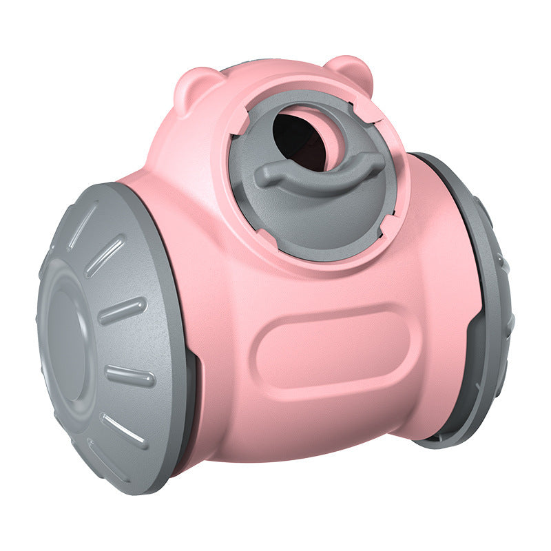 Interactive Dog Tumbler Toy – Slow Feeder Treat Dispensing Puzzle