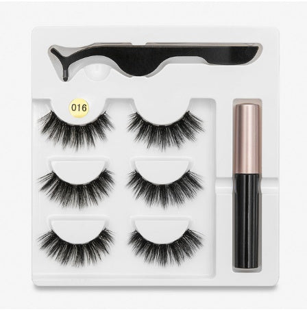 Magnetic Fashion False Eyelashes — 20+ Styles, Cotton Stem, Glue-Free (Styles 011–020)