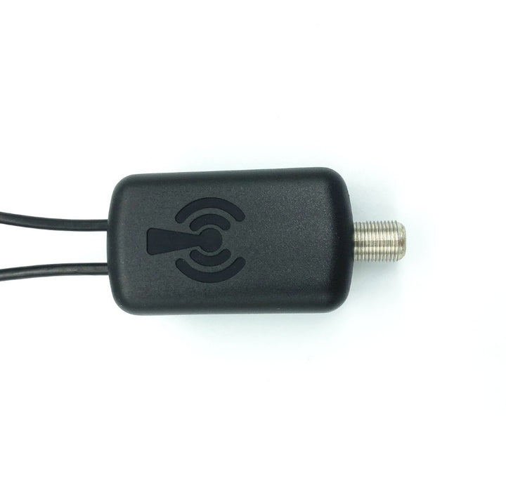 HDTV Signal Booster & TV Antenna Amplifier — Low Noise, Easy Installation Antenna Adapter for Clearer TV Reception