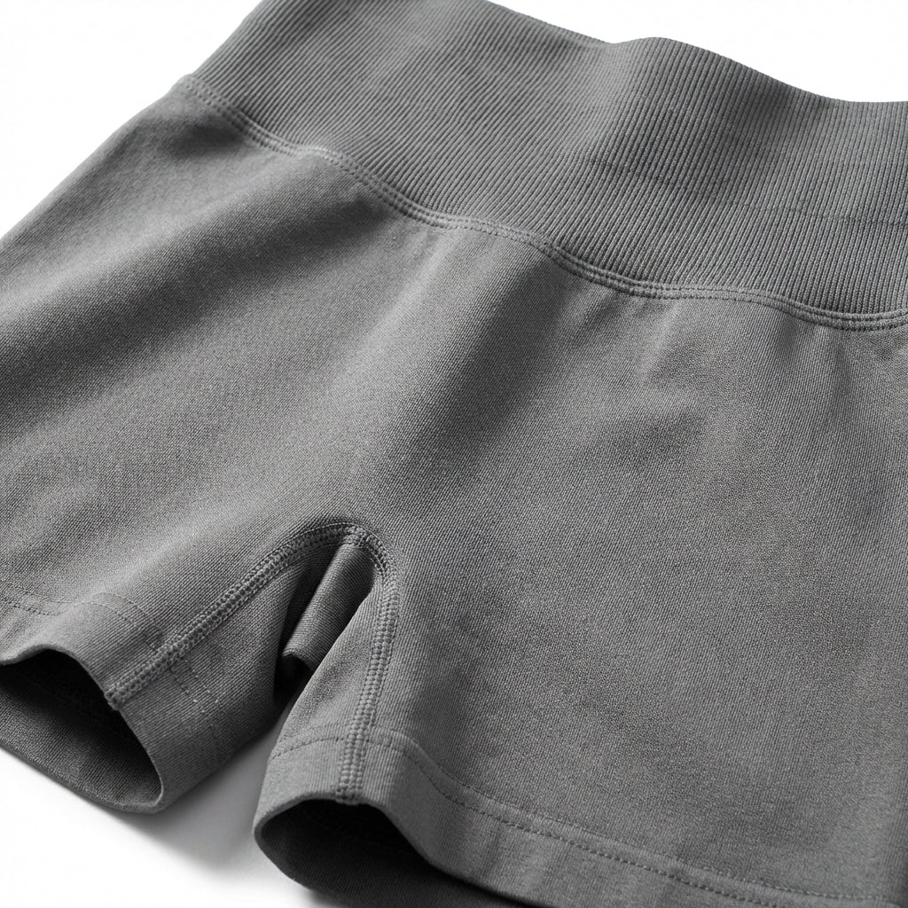 2pcs Quick-drying Breathable Yoga Shorts