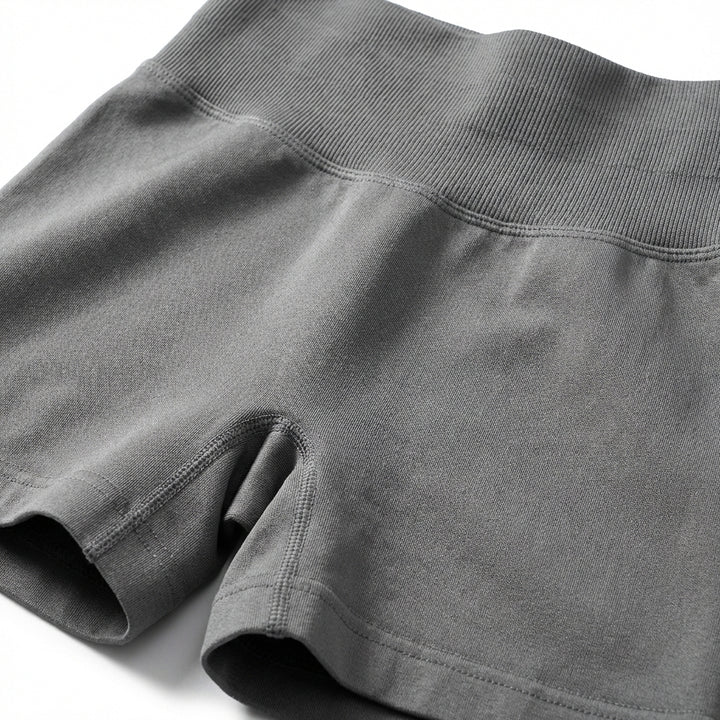 2pcs Quick-drying Breathable Yoga Shorts