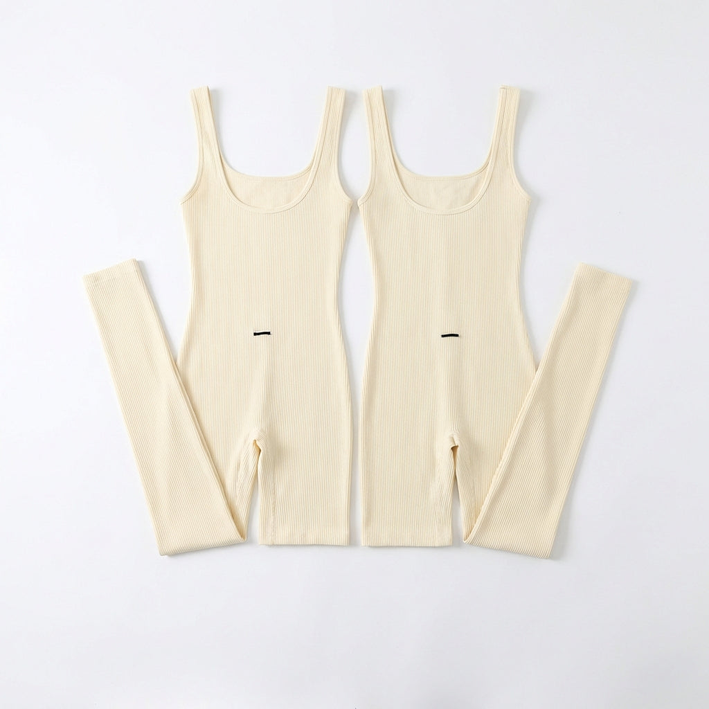 Women's Suspender Tank Top Tights