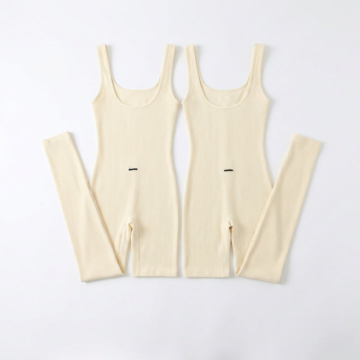 Women's Suspender Tank Top Tights