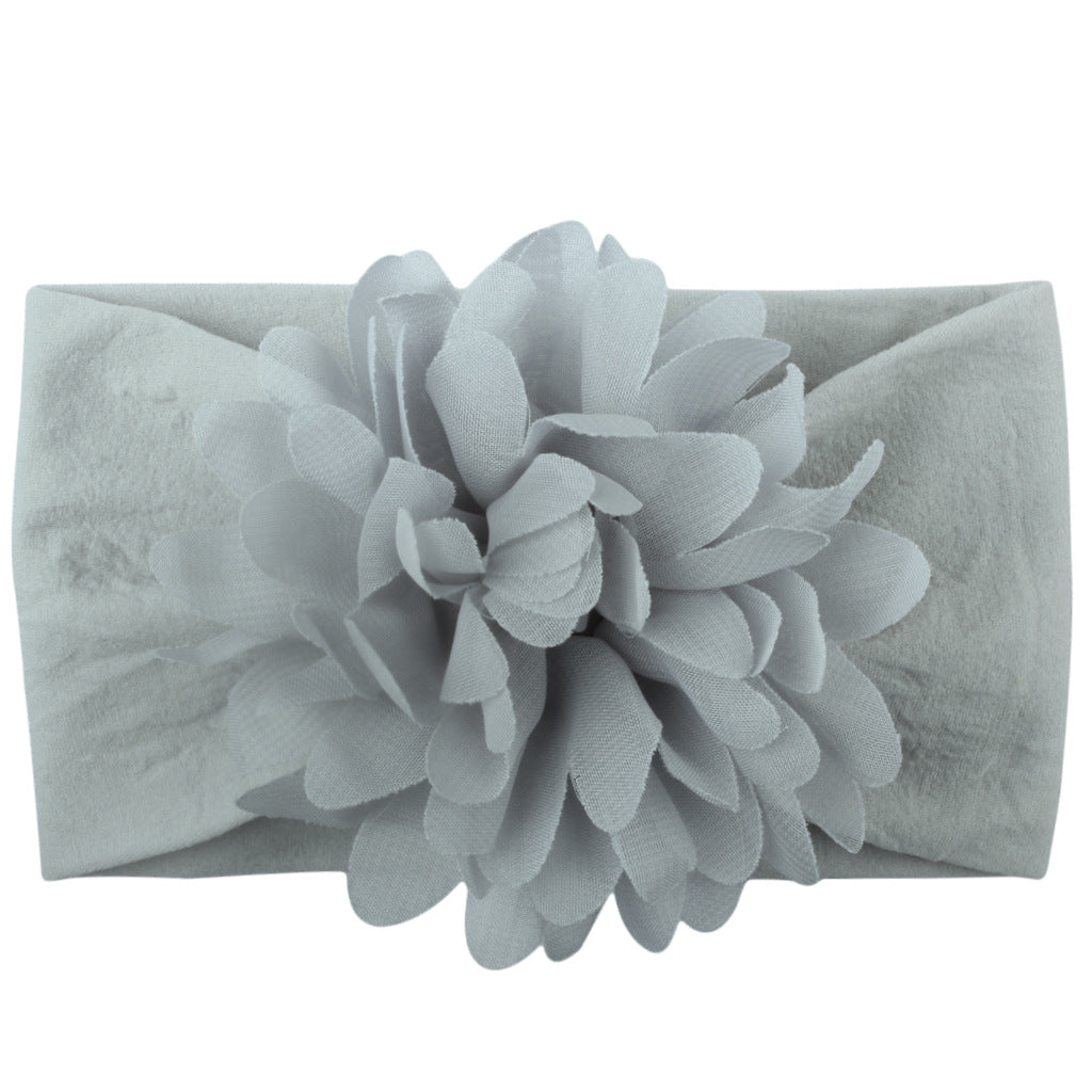 Chiffon Flower Baby Headband — Cute Princess Hair Accessory for Newborns & Infants (13+ Style Options)
