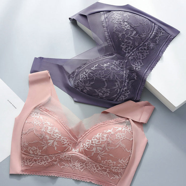 Lace Beauty Back Bra – Breathable Seamless Support Bra