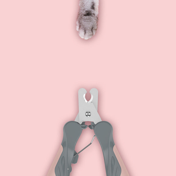 Pet Nail Clippers – Stainless Steel Nail Trimmer for Cats & Small Dogs