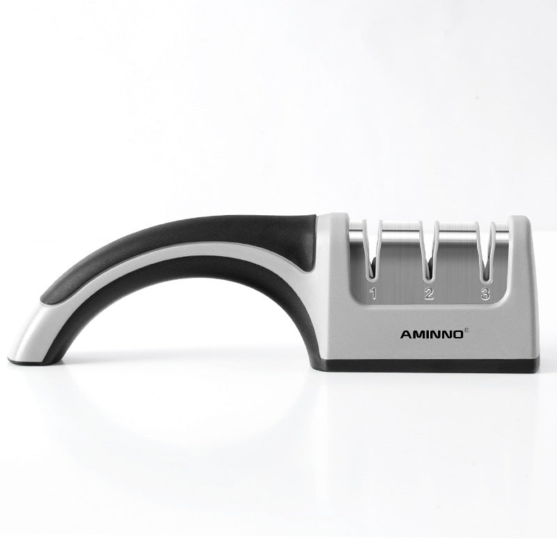 4-in-1 Family Kitchen Knife Sharpener — Multi-Stage Blade Sharpener for Home Use