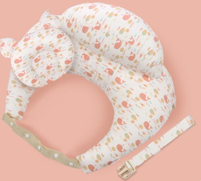 Multifunction Nursing Pillow — Adjustable Breastfeeding Cushion with Washable Cover for Newborn & Infant Feeding (Multiple Designs)