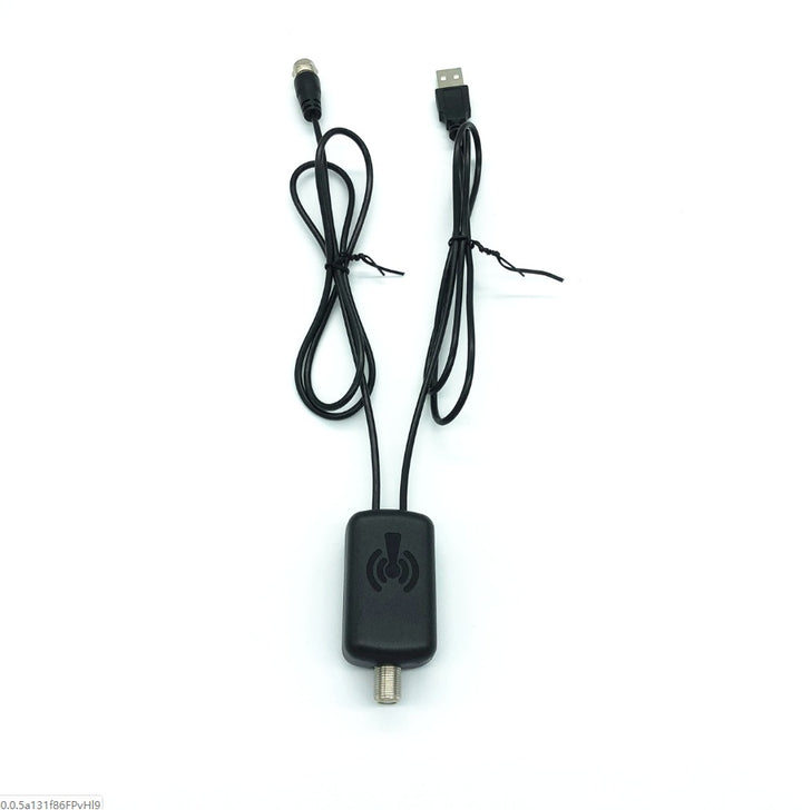 HDTV Signal Booster & TV Antenna Amplifier — Low Noise, Easy Installation Antenna Adapter for Clearer TV Reception