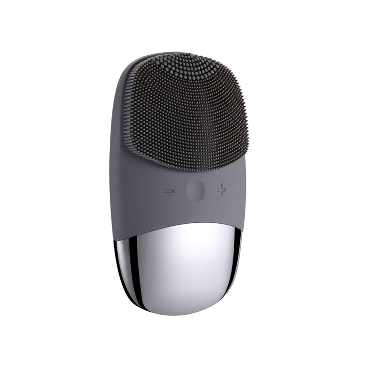 Mini Silicone Electric Facial Cleansing Brush & Skin Massager — Multi-Colour, Single & 2-Pack Options