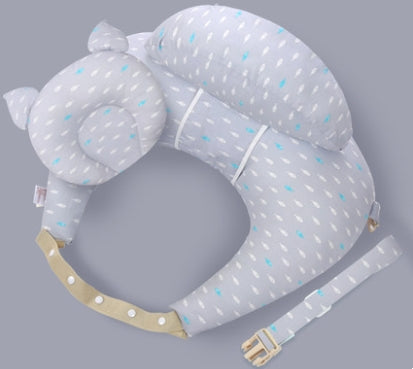 Multifunction Nursing Pillow — Adjustable Breastfeeding Cushion with Washable Cover for Newborn & Infant Feeding (Multiple Designs)