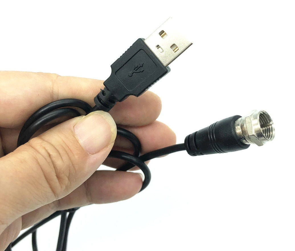 HDTV Signal Booster & TV Antenna Amplifier — Low Noise, Easy Installation Antenna Adapter for Clearer TV Reception
