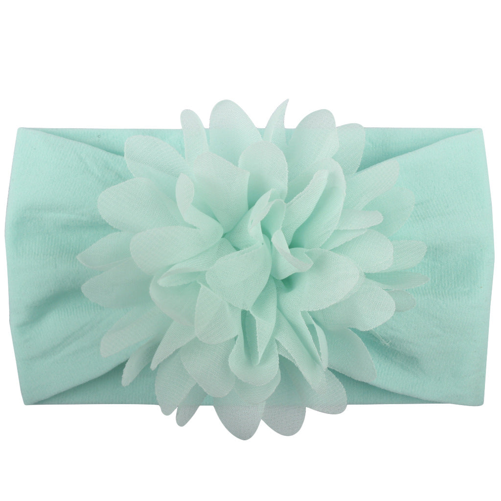 Chiffon Flower Baby Headband — Cute Princess Hair Accessory for Newborns & Infants (13+ Style Options)
