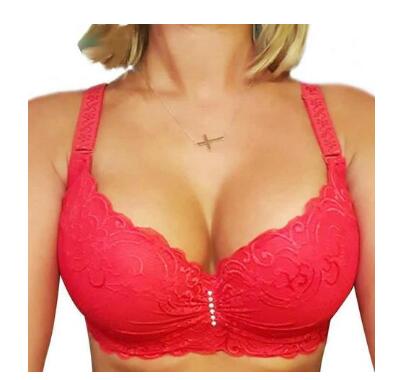 Lace Push-Up Bralette – Elegant Lift Support Bra