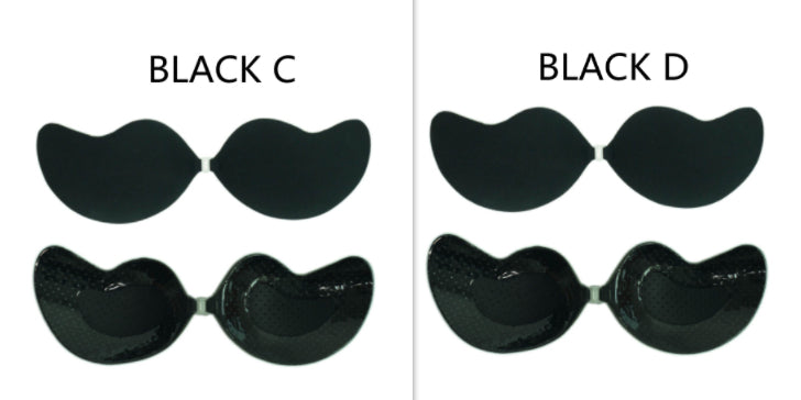 Deep V Invisible Silicone Bra – Strapless Push-Up Adhesive Bra